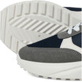 Jack & Jones Aspire Runner Polyurethan Herren Sneaker In Schiefergrau/Navy Blazer