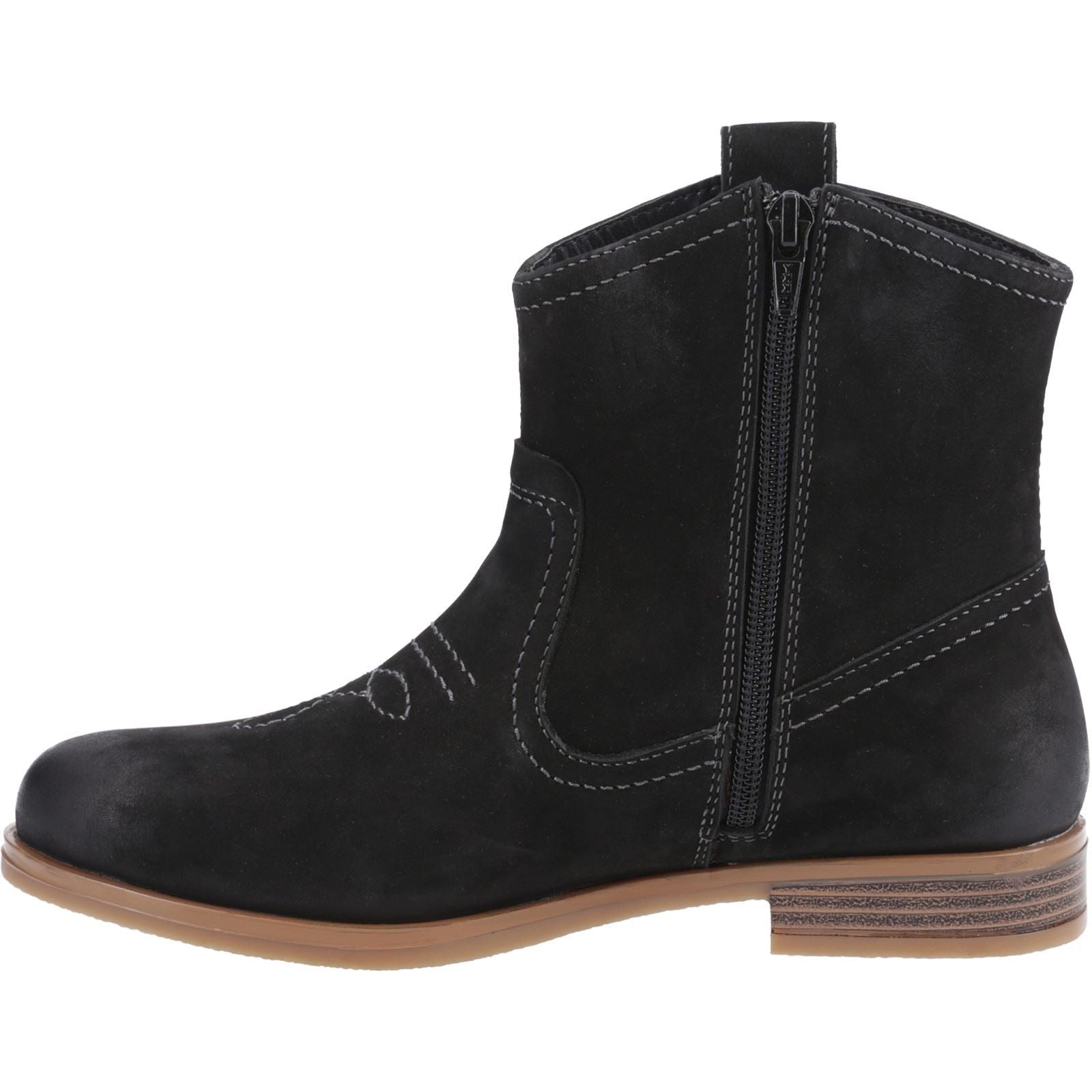 Cotswold Signet Damen Schwarze Farbe Lederstiefel