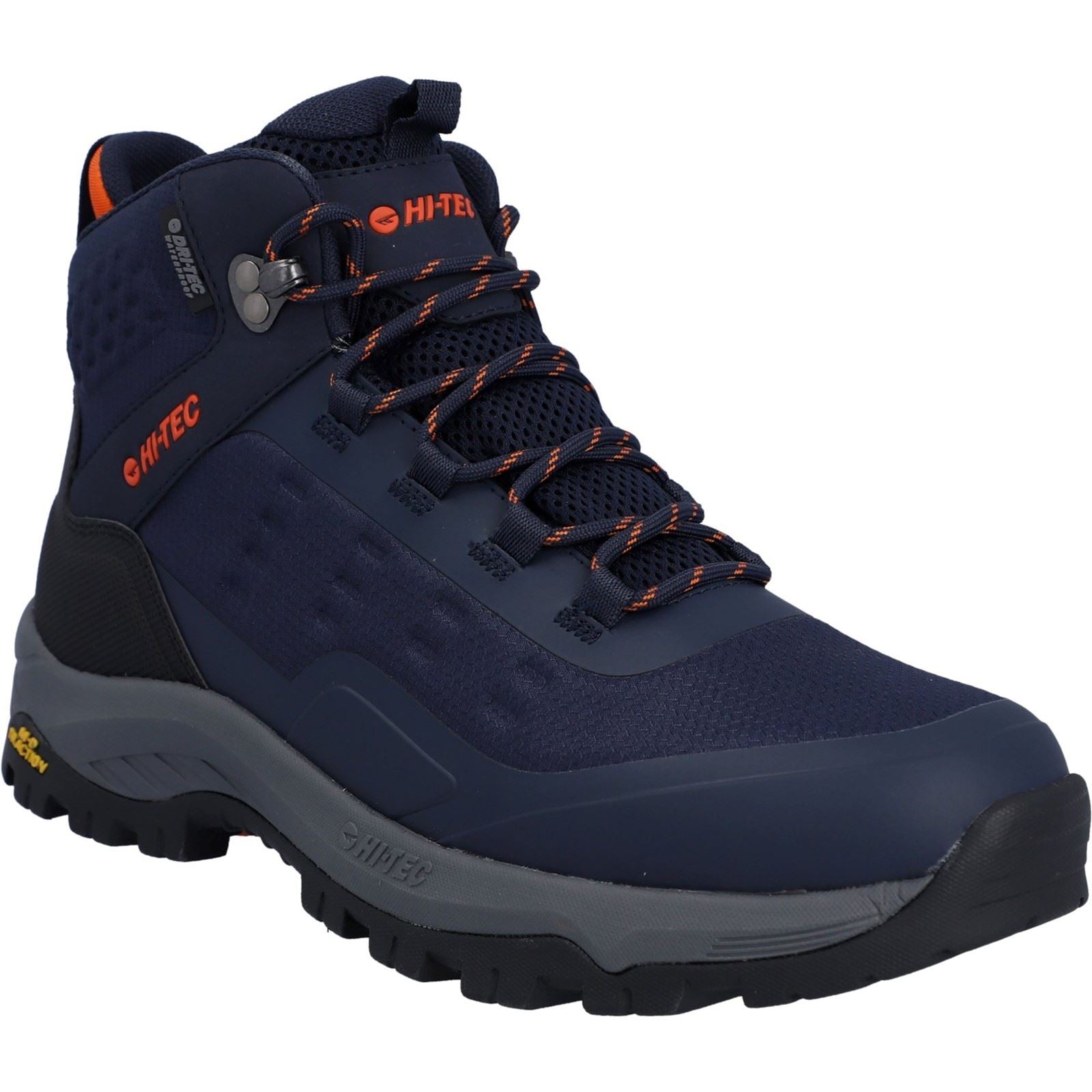 Hi-Tec Storm Expedition Sport Herren Wanderschuhe Aus Polyurethan In Marineblau/Orange