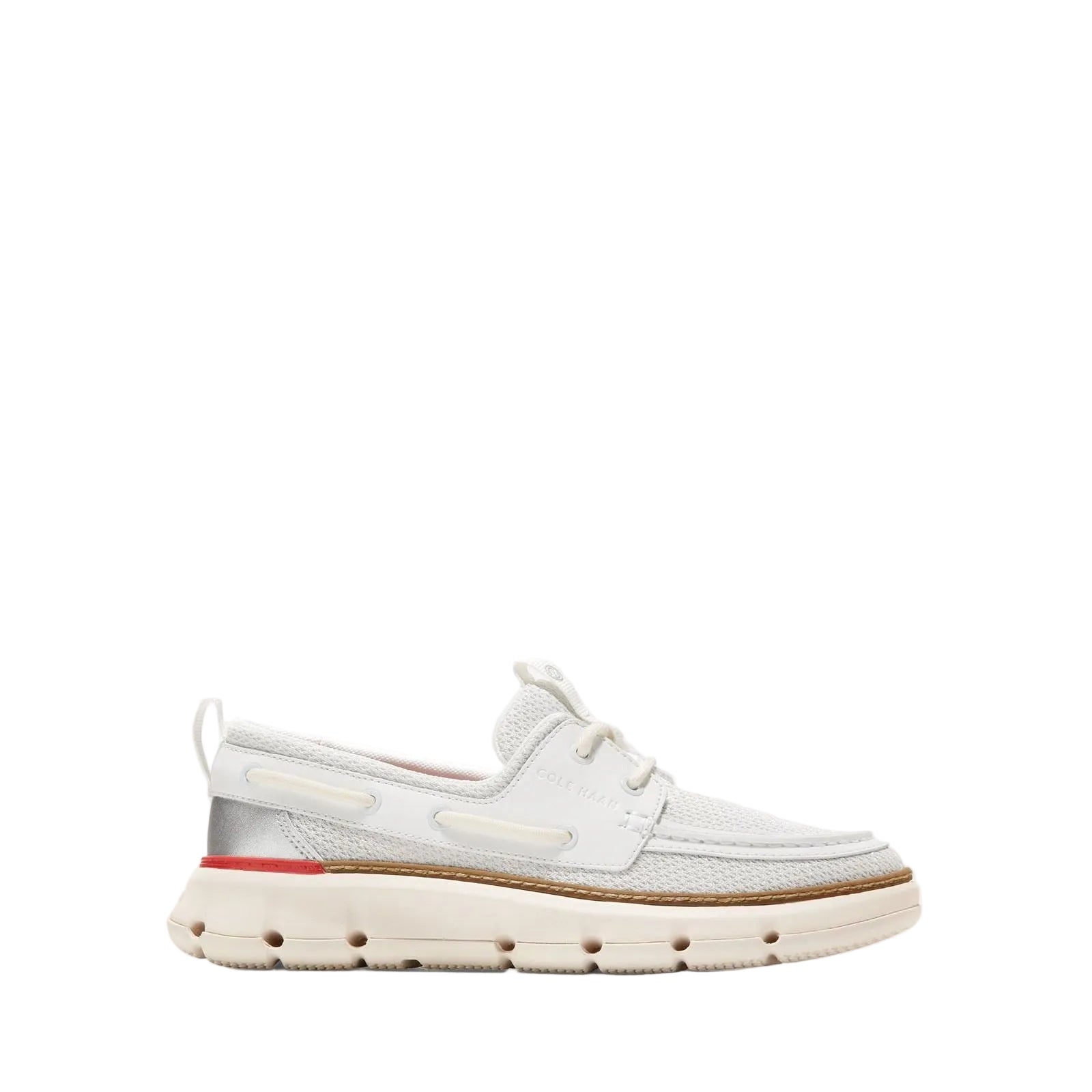 Cole Haan 4.ZeroGrand Regatta Damen-Blanc-De-Blanc-Slipper