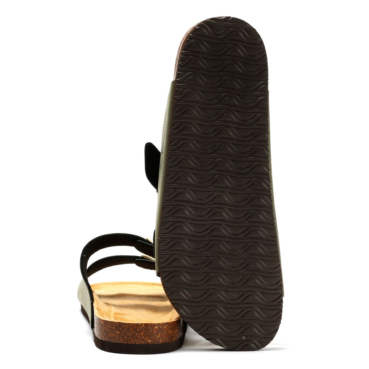 Penguin Port 2 Herren Grüne Sandalen