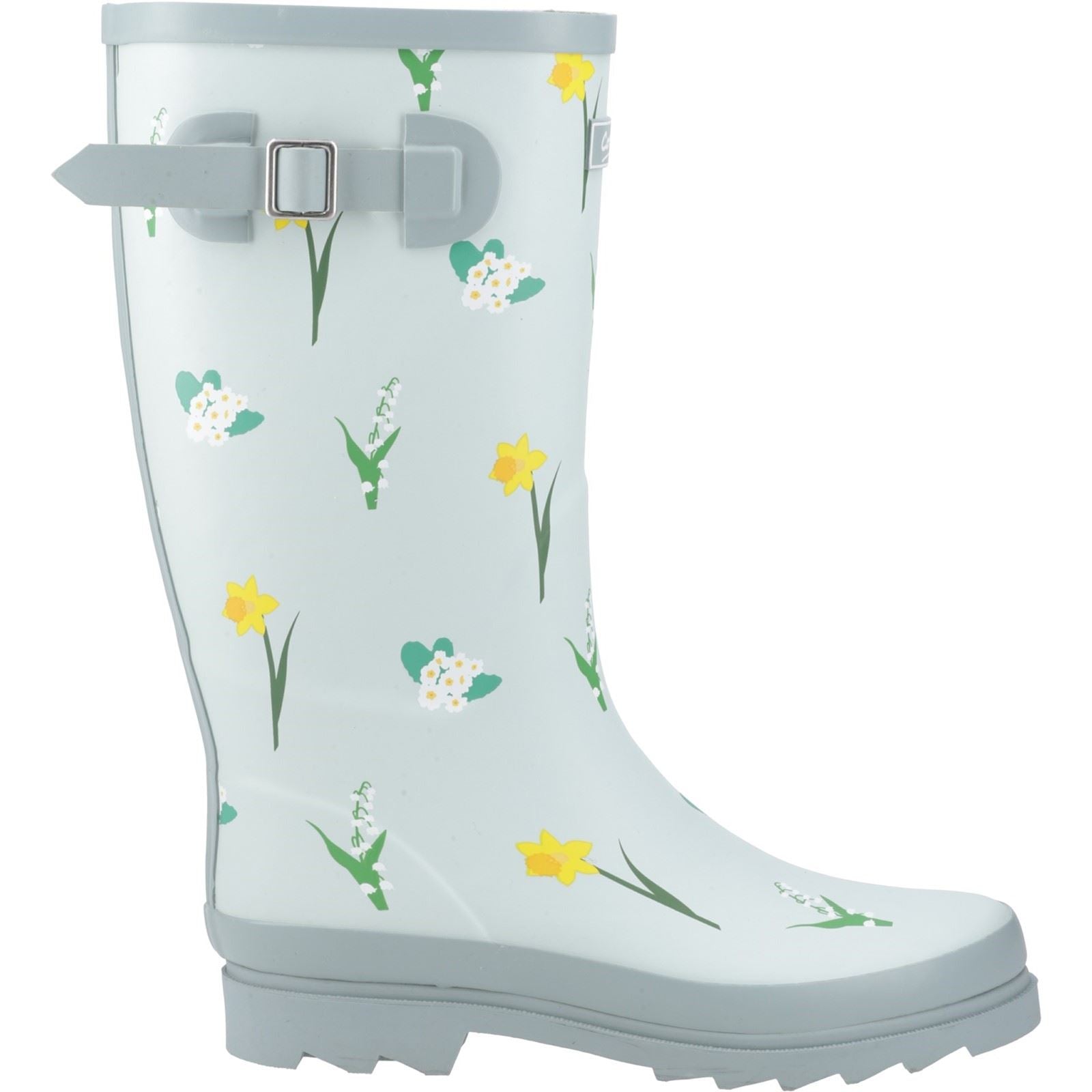 Cotswold Wildflower Tall Gummistiefel Für Damen In Mint