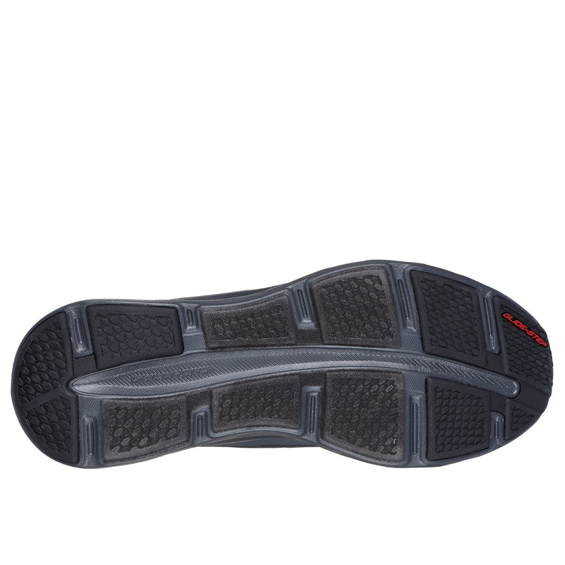 Skechers Glide-Step Altus Synthetische Herren-Sneaker In Schwarz/Anthrazit