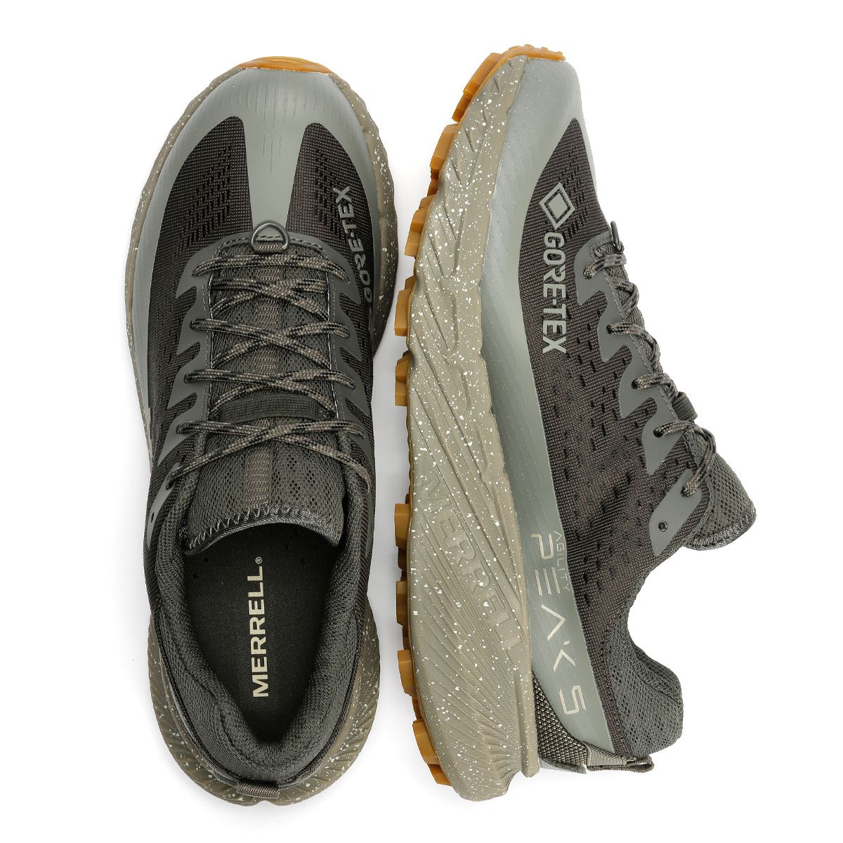Merrell Agility Peak 5 Gore-Tex Herren Graue Turnschuhe