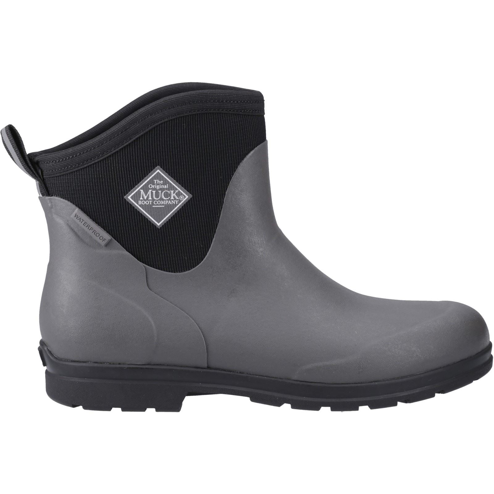 Muck Boots Originals Excursion Grau/Schwarze Farbe Gummistiefel
