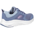 Skechers Vapor Foam Textil Damen Sneaker In Schieferrosa