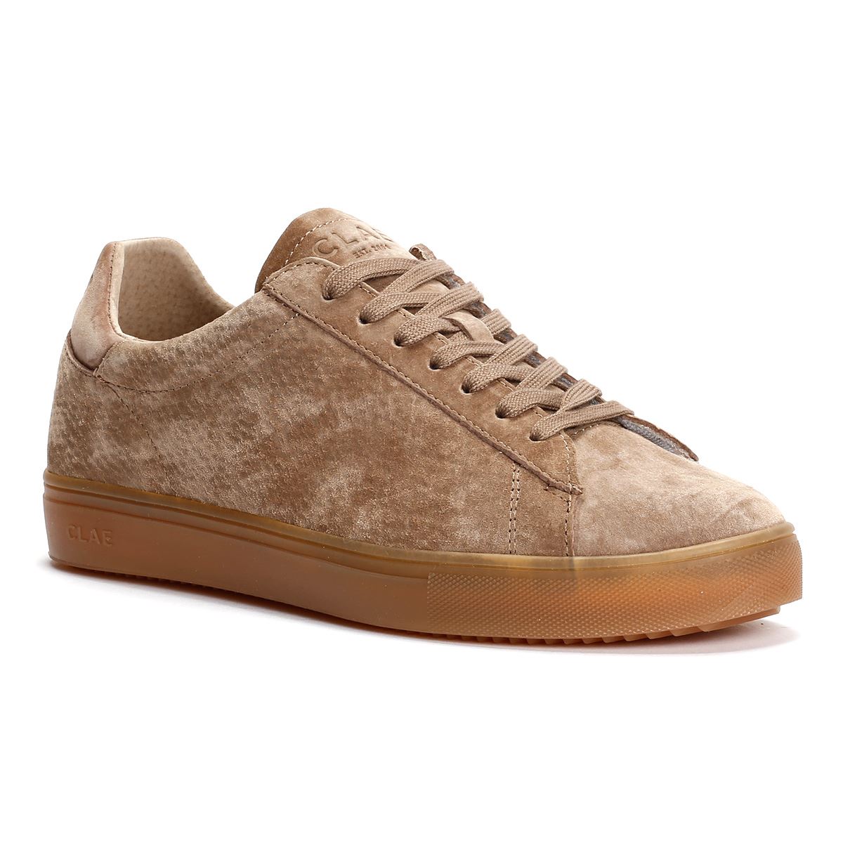 Clae Bradley Herren Wildleder Turnschuhe In Braun
