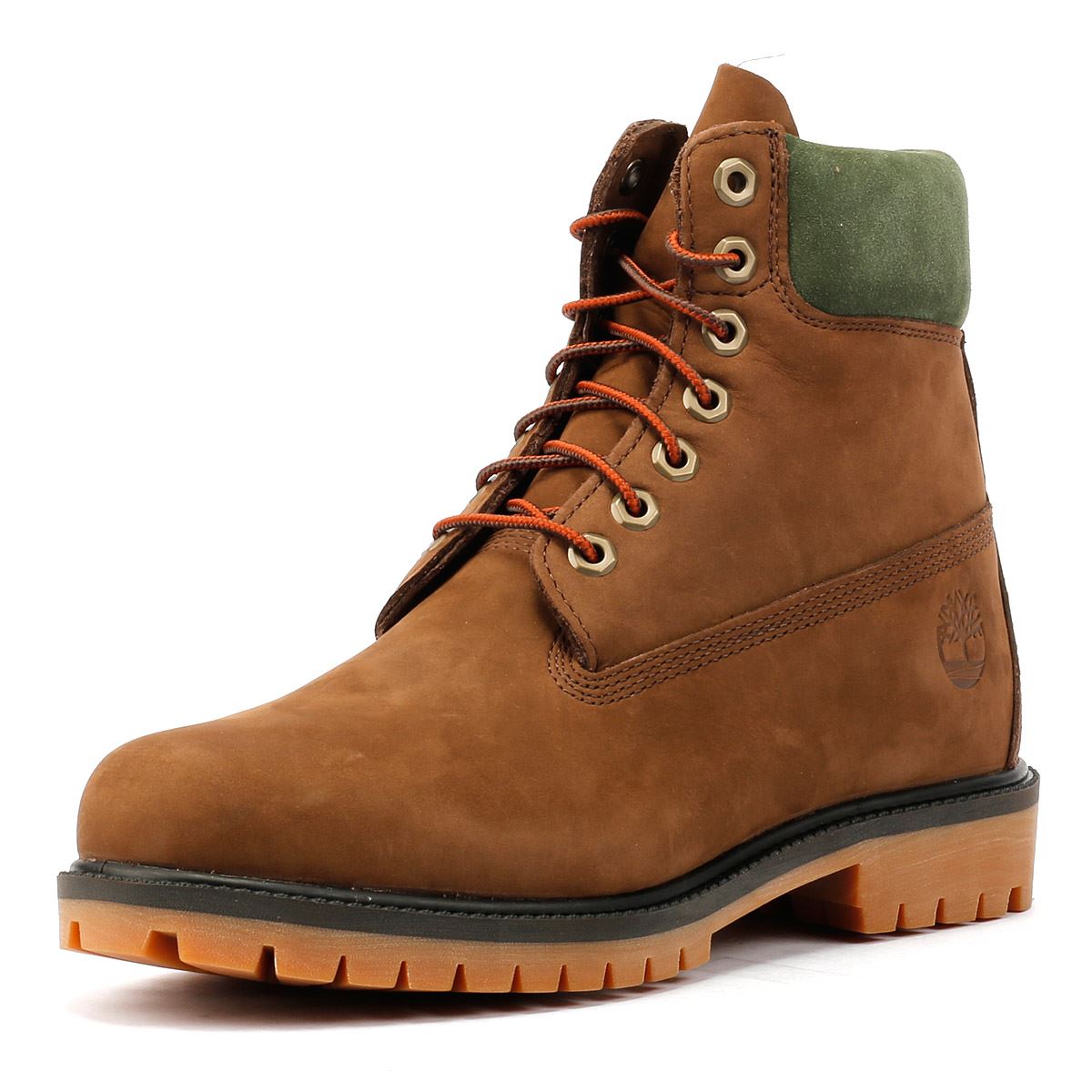 Timberland Premium 6 Inch Nubuk Herren Stiefel In Braun