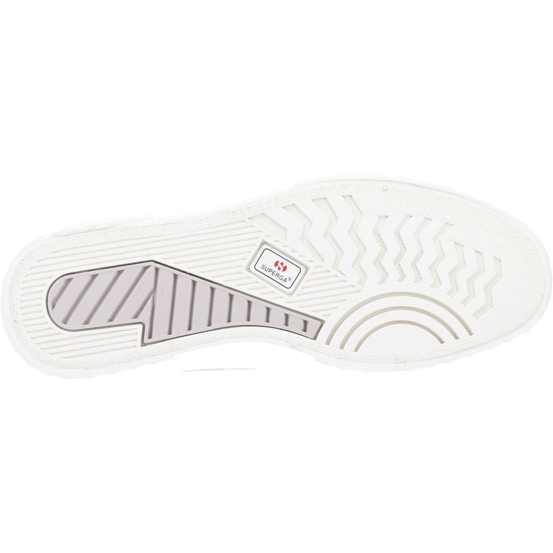 Superga 2630 Stripe 100% Baumwolle Damen Graue Colomba Sneakers