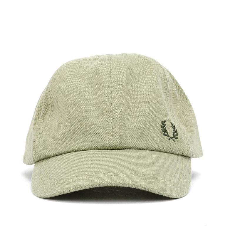Fred Perry Pique Classic Baumwoll-Minz-/Nachtgrüne Kappen