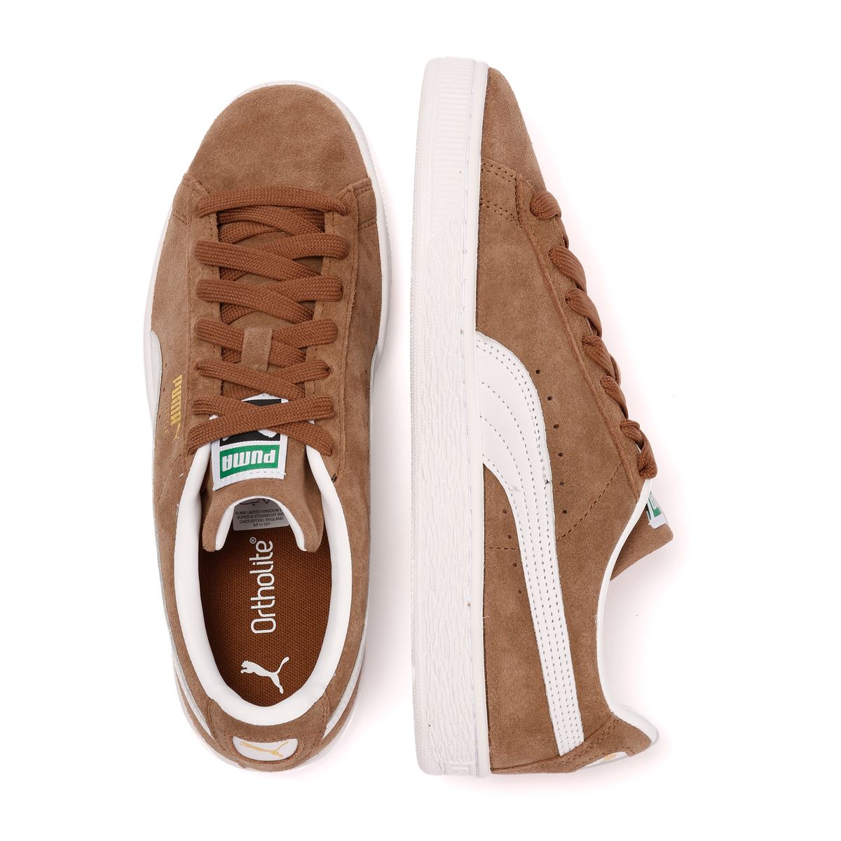 Puma Suede Classic Wildlederbraune Sneaker
