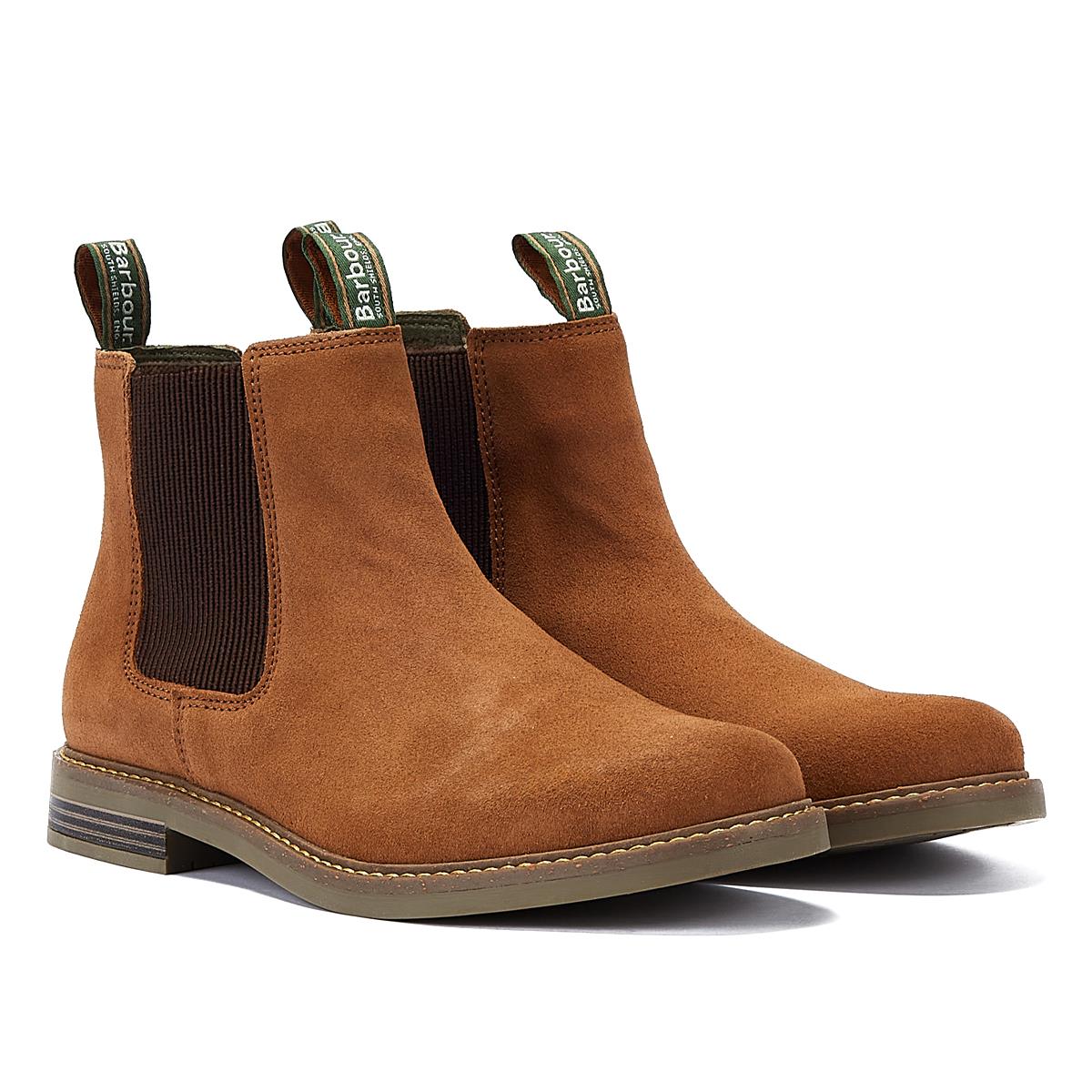 Barbour Farsley Wildleder Herren Stiefel In Beige