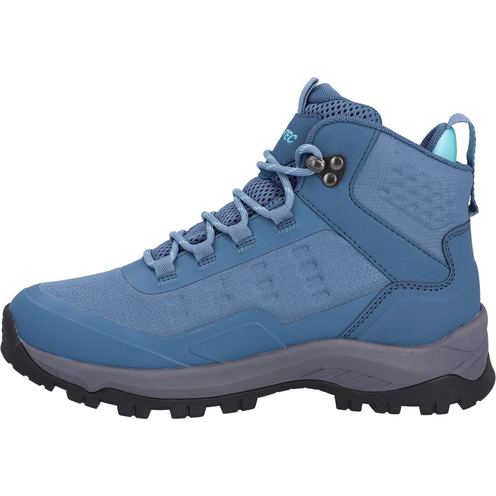 Hi-Tec Storm Expedition Sport Polyester Damen Wanderschuhe In Mittelblau