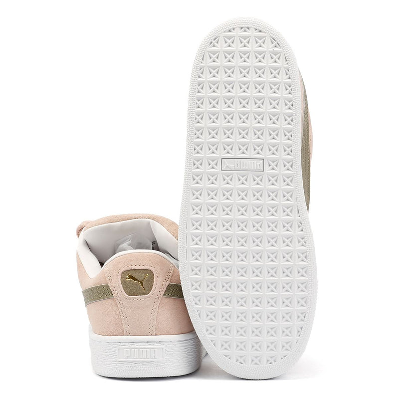 Puma Suede XL Damen Sneaker Aus Wildleder In Rosa