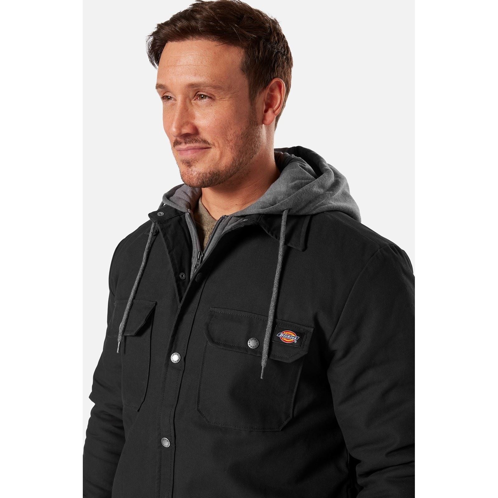 Dickies Duck Herren Schwarzes Hemdjacke