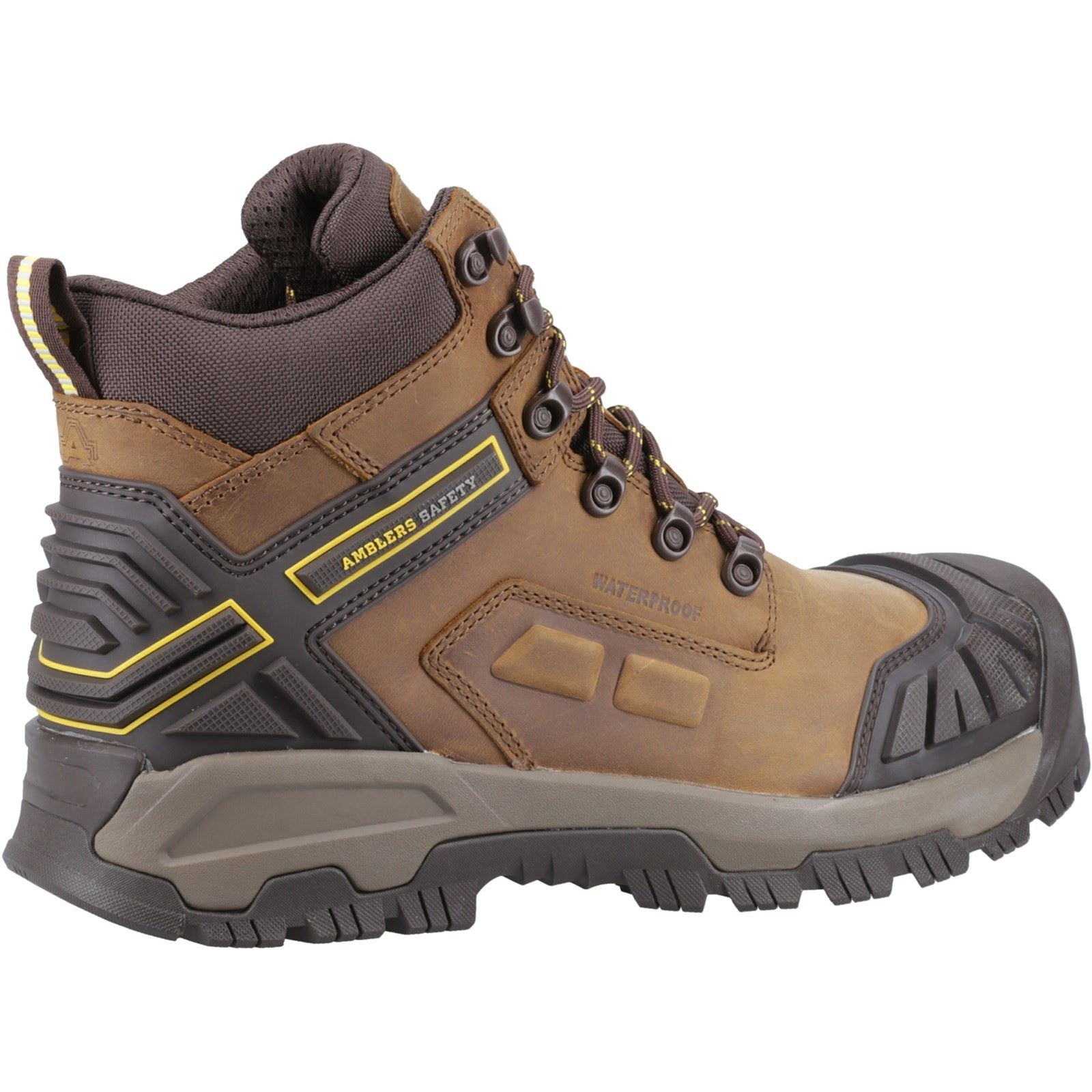 Amblers Safety Quarry Lederbraune Sicherheitsstiefel
