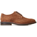 Base London Hatfield Herren Brogues Schuhe Aus Leder In Ingwerfarbe