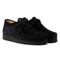 Tower Footwear Apache Herren Wildlederschuhe In Blau Mit Schnürung