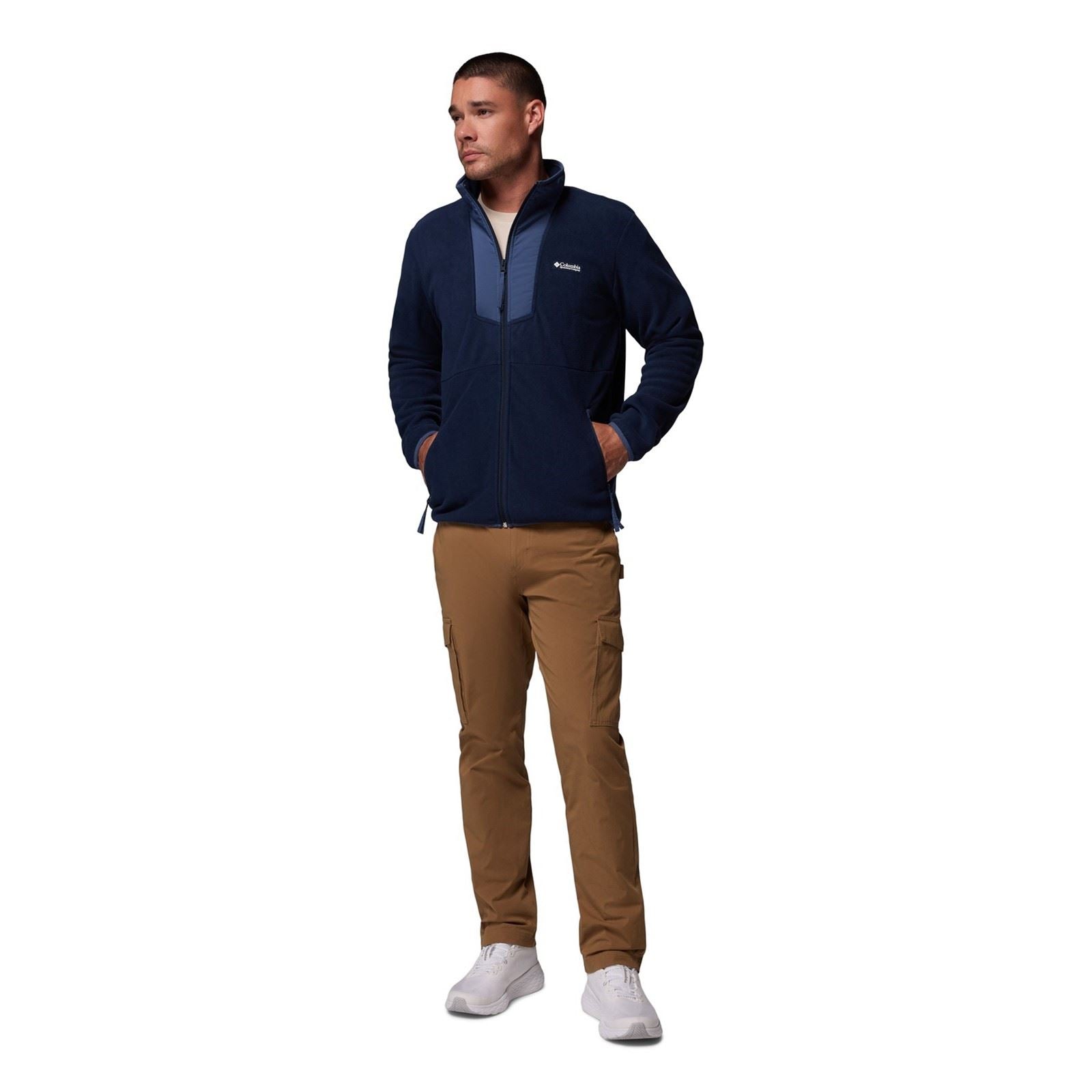 Columbia Sequoia Grove Full Zip Herren Blaue Fleecejacke
