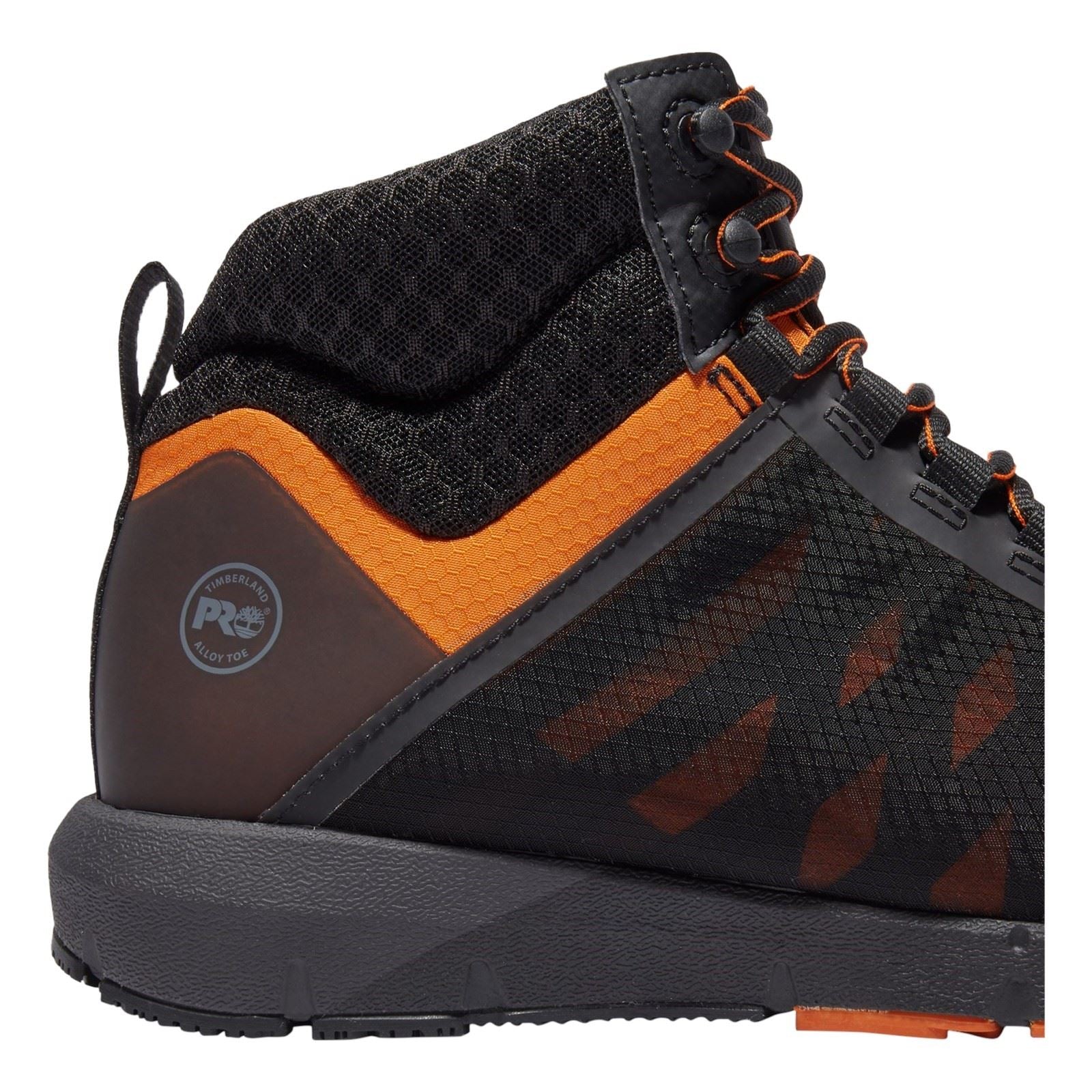 Timberland Pro Radius Textile Schwarz/Orange Sicherheitsschuhe
