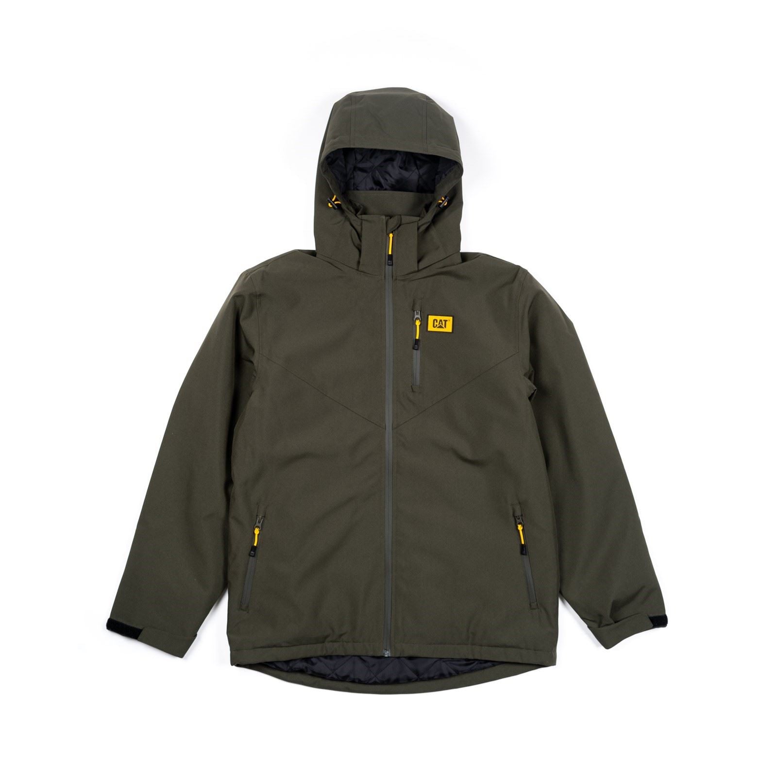 Caterpillar Lightweight Insulated Herren Grünes Daunenjacke