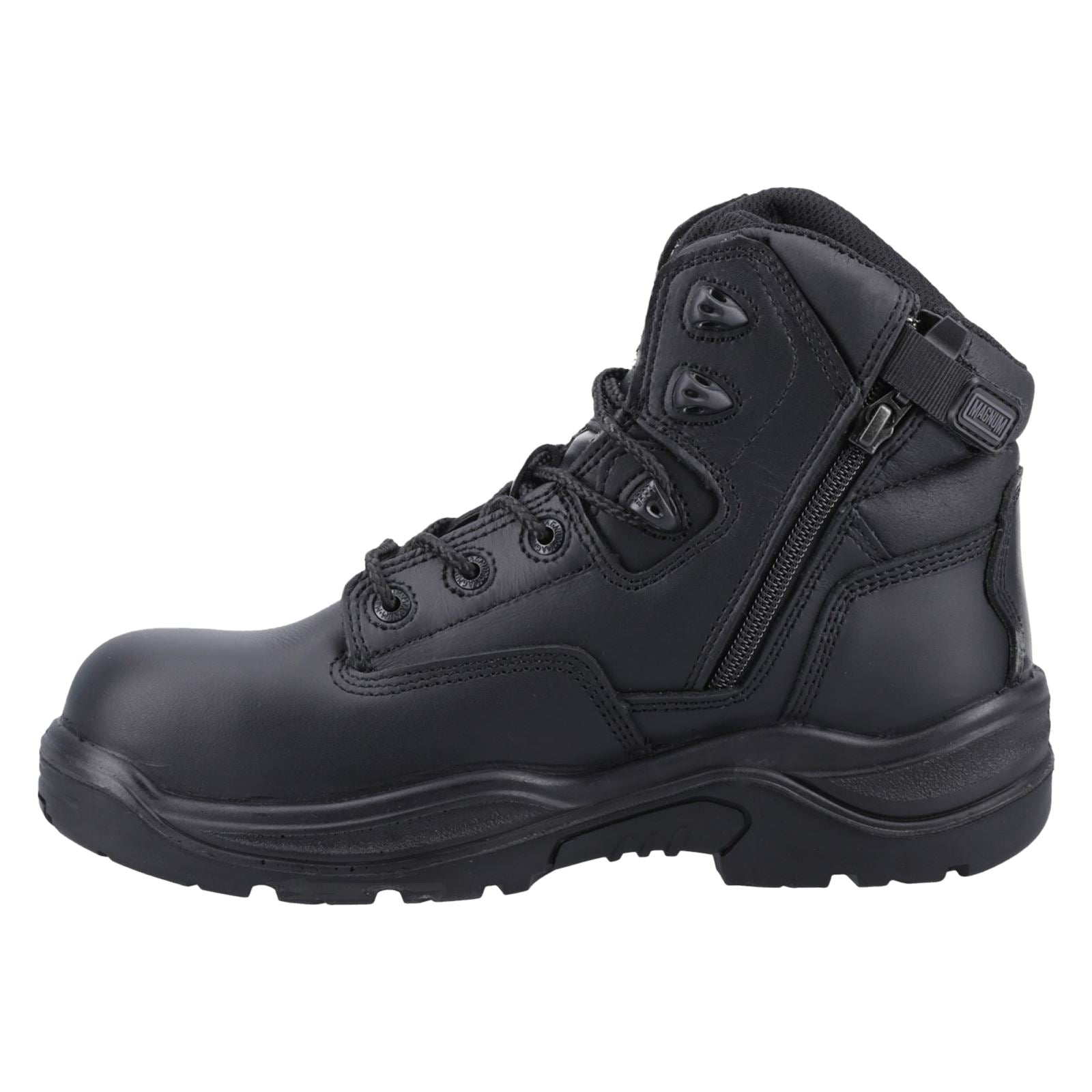 Magnum Responder Leder Schwarze Sicherheitsstiefel