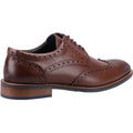 Hush Puppies Dustin Brogue Herren Schuhe Aus Schokoladenfarbenem Leder