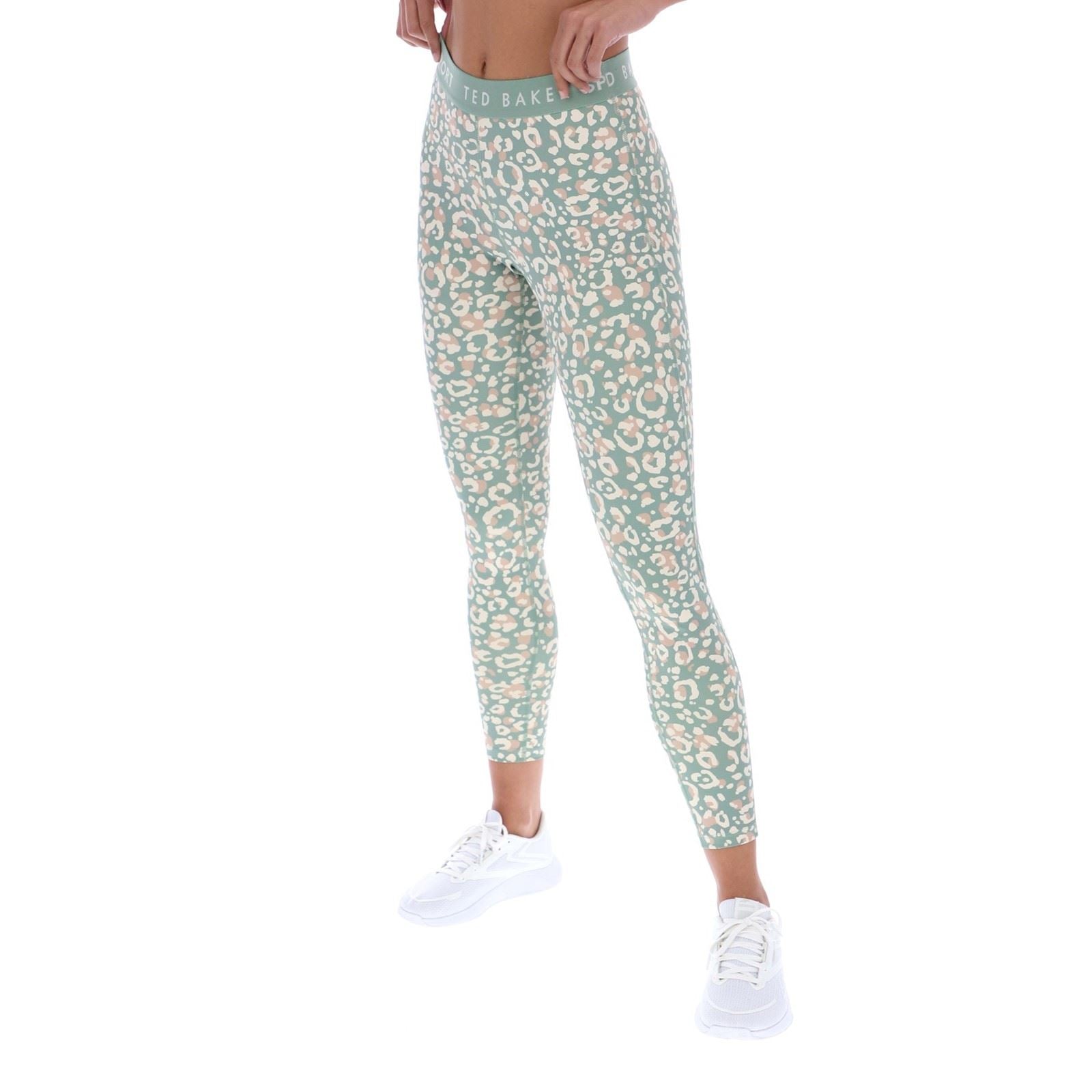 Ted Baker APPLE TBWLS2636 Polyester Damen Grüne Sport-Leggings