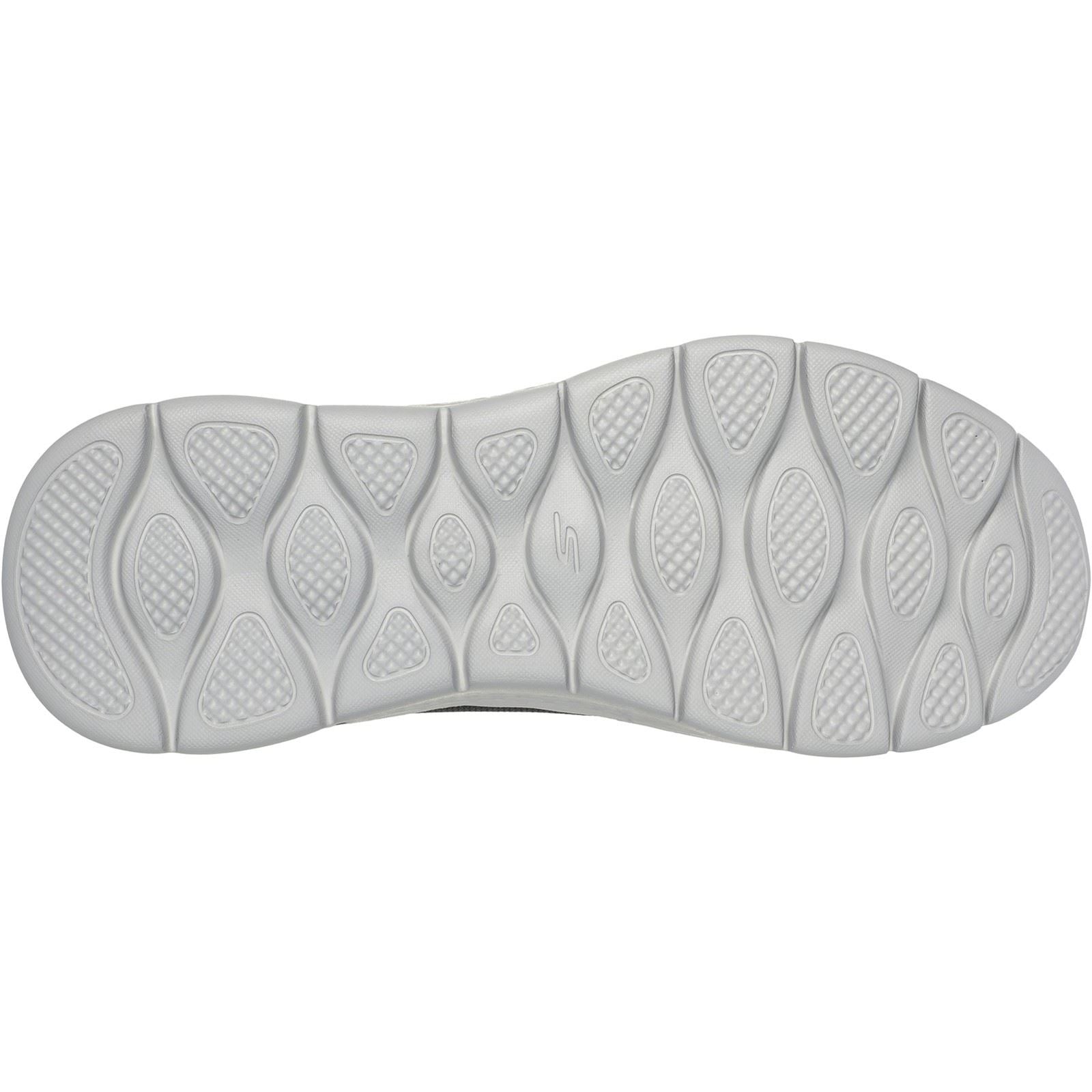 Skechers GO WALK Flex Vespid Textile Herrenschuhe In Anthrazit/Schwarz