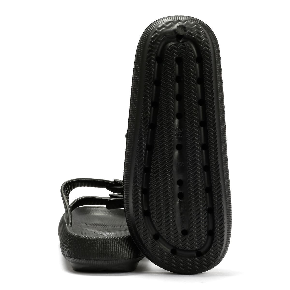 Bench Ibette Damen Schwarze Sandalen