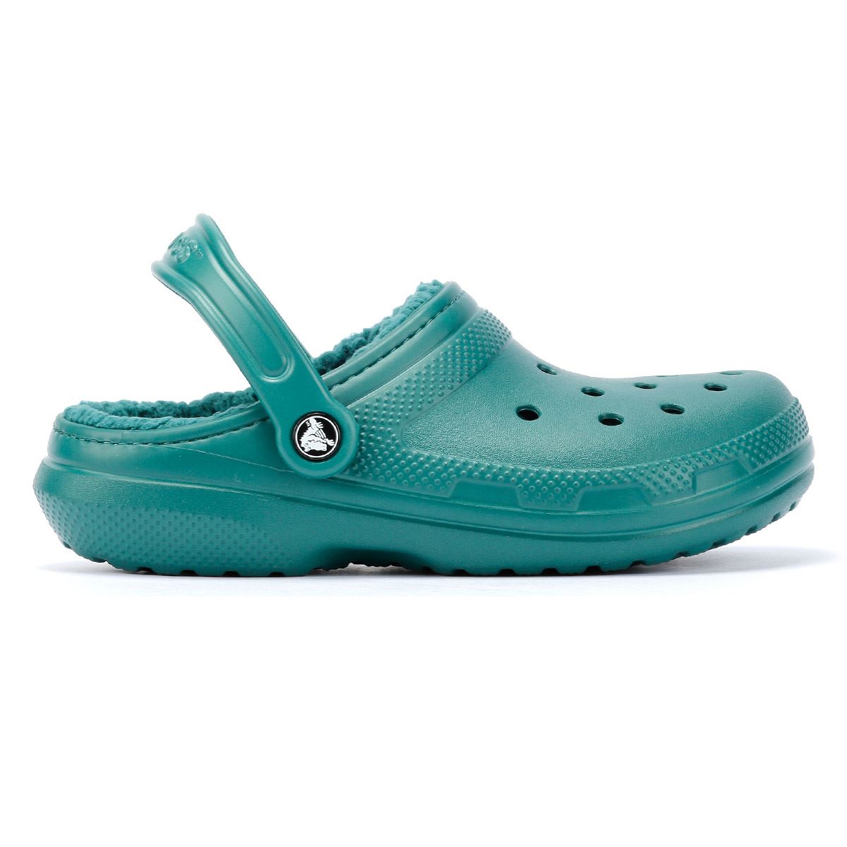 Crocs Classic Lined Damen Sandalen In Grün