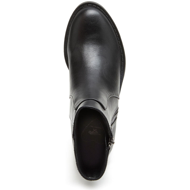 Rocket Dog Yonder Polyurethan Damen Schwarze Farbe Stiefeletten mit Absatz