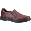 Hush Puppies Matthew Leder Herren Braune Slipper