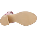 Hush Puppies Georgia Cork Damen Sandalen Aus Leder In Blush