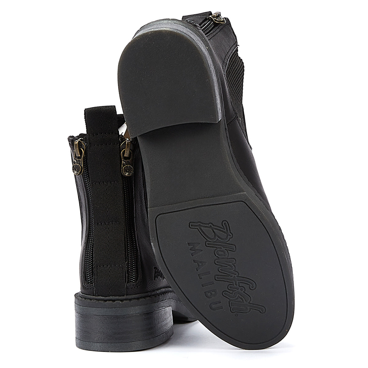 Blowfish Malibu Vedder Damen Schwarze Stiefel
