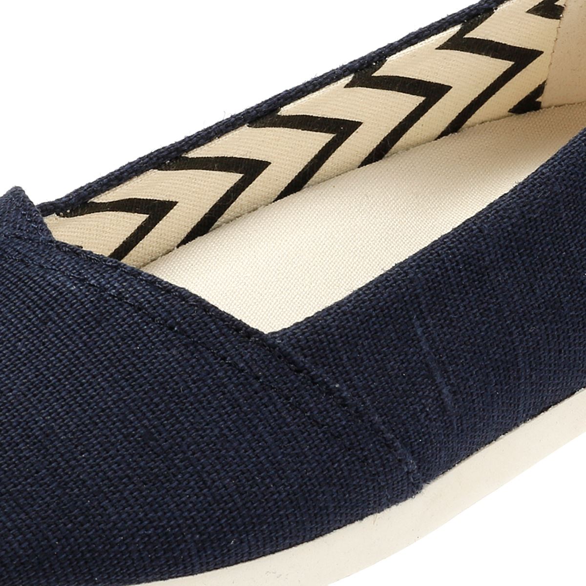 TOMS Alpargata Ballet Leinwand Damen Blau Espadrilles
