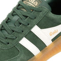 Gola Grandslam Damen Sneakers Aus Wildleder In Grün