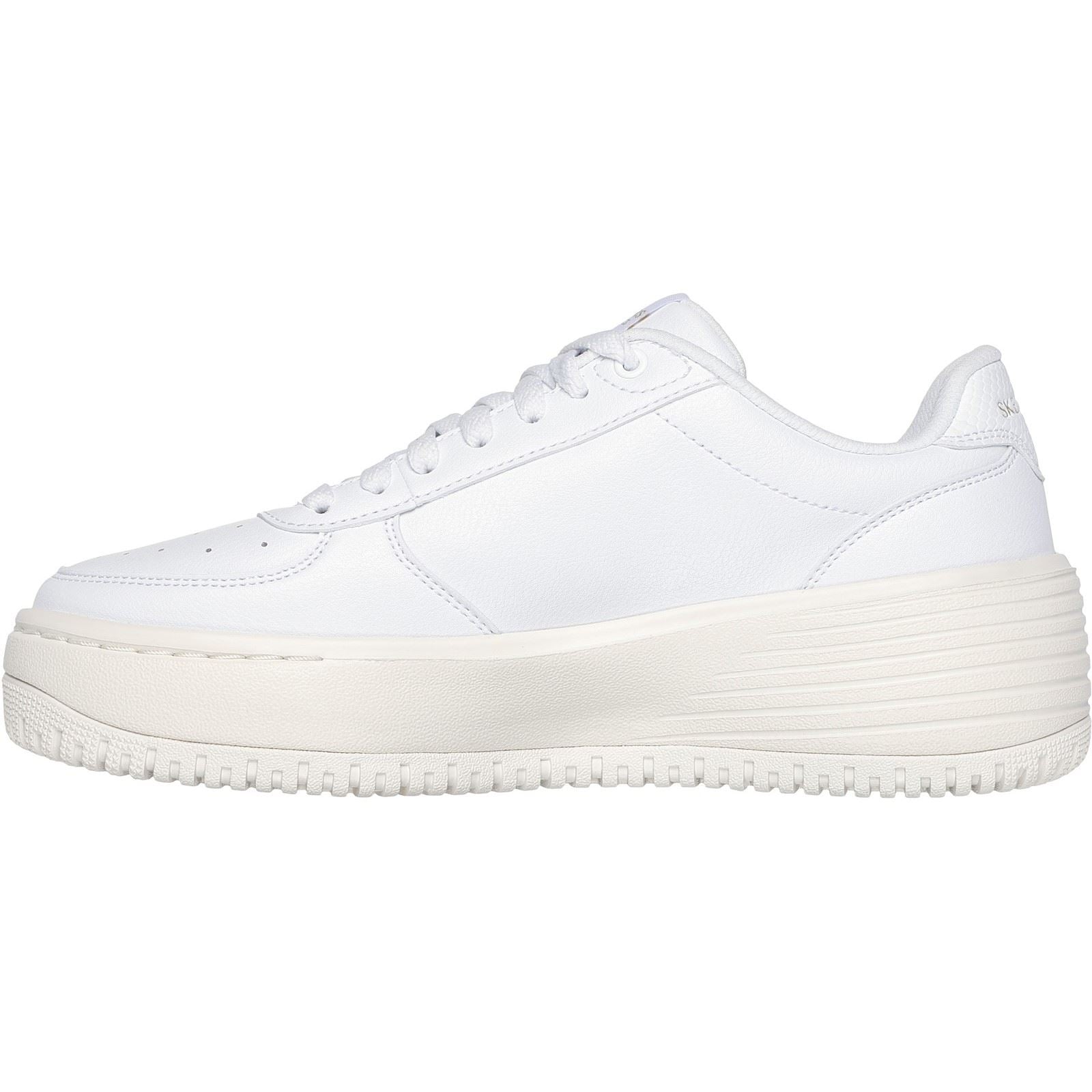 Skechers Grand 92 - Be Lifted Synthetische Damen-Sneaker In Weiß/Natur