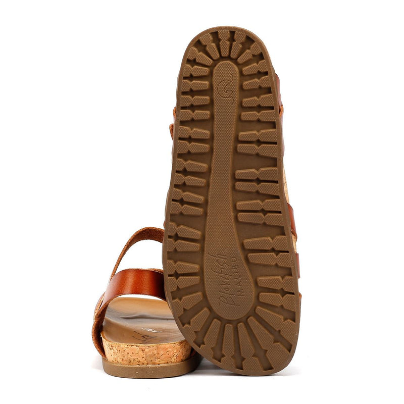 Blowfish Malibu Leni Damen Braune Sandalen
