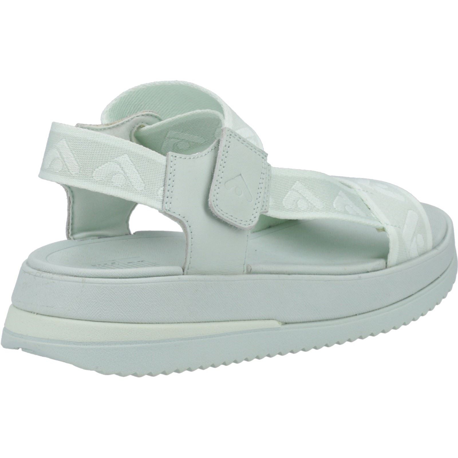 Fitflop Surff Back Strap Polyester/Leder Damen Sagebrush Weit-Fit Sandalen