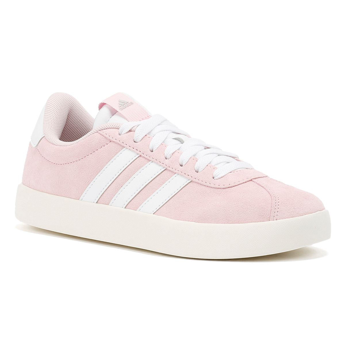 Adidas VL Court 3.0 Damen Sneaker Aus Rosa Leder