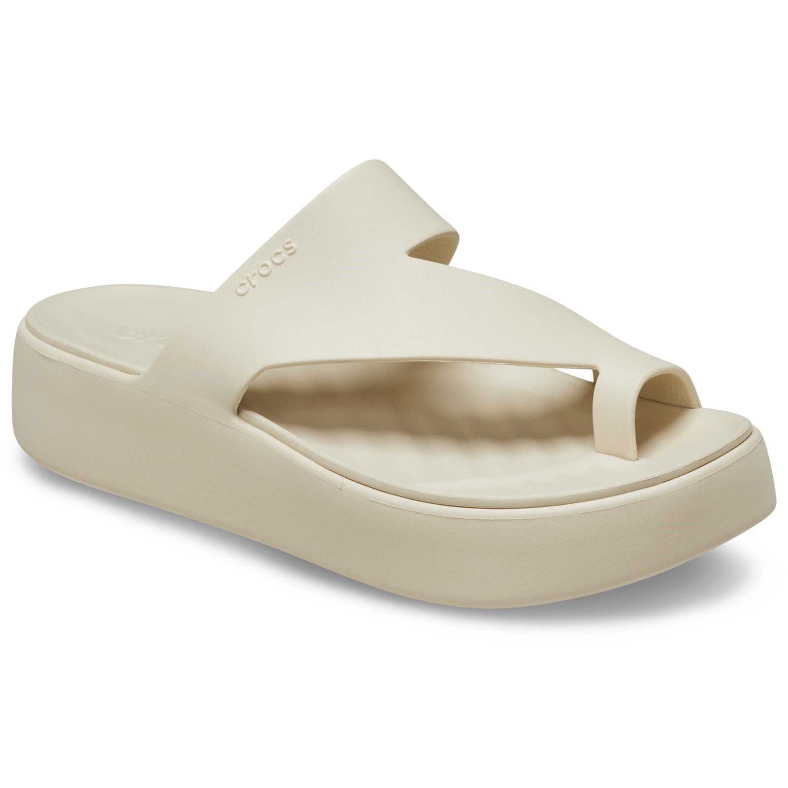 Crocs Getaway Platform Thermoplastische Damensandalen In Sandsteinoptik