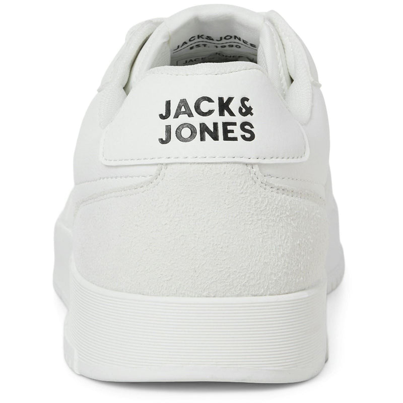 Jack & Jones Ealing Herren Sneaker Aus Polyurethan In Weiß-Silber