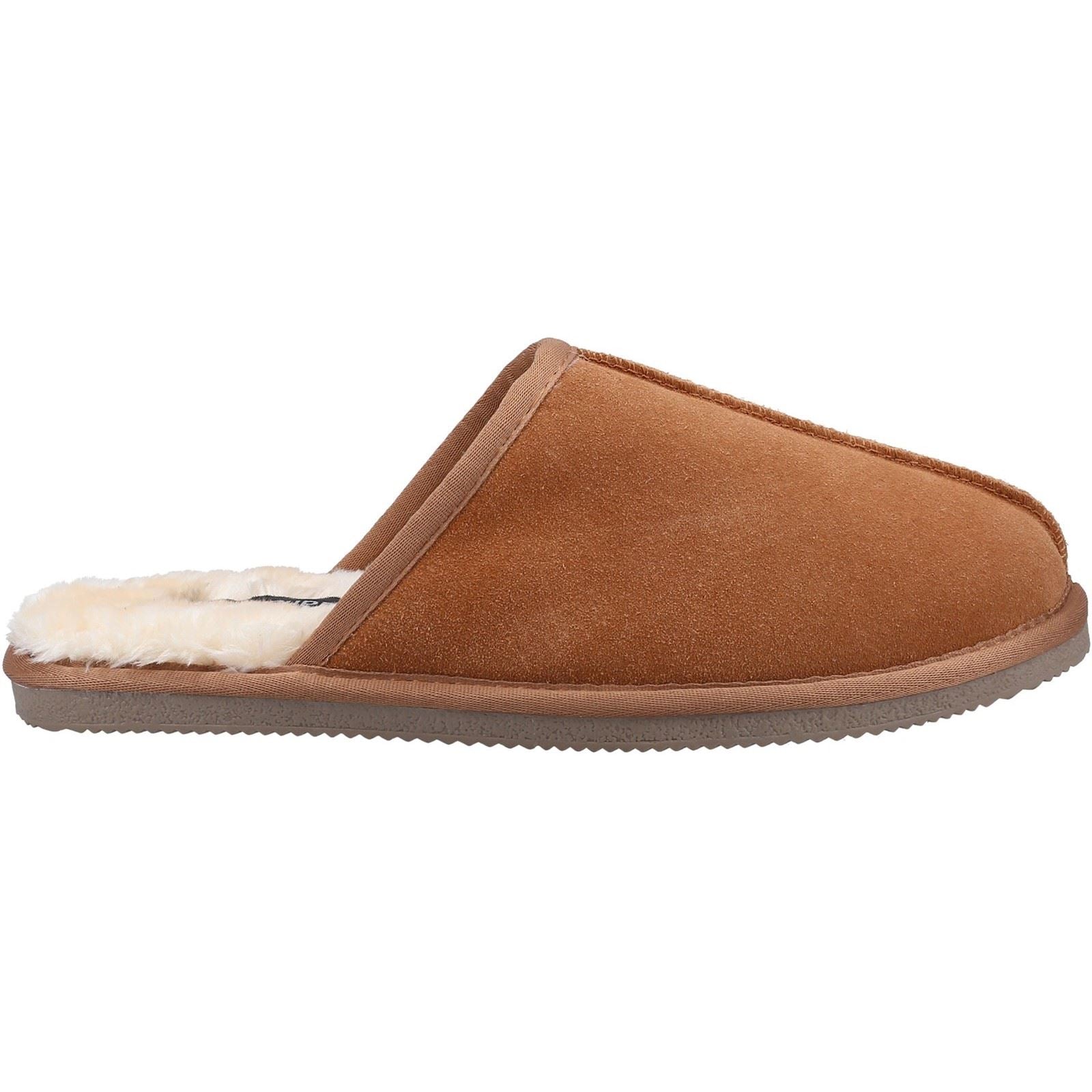 Hush Puppies Coady Wildleder-Hausschuhe Für Herren In Beigefarben