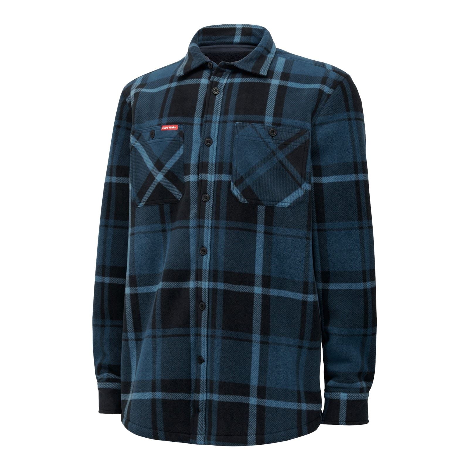 Hard Yakka Sherpa Herren Schwarze Farbe Fleecejacke