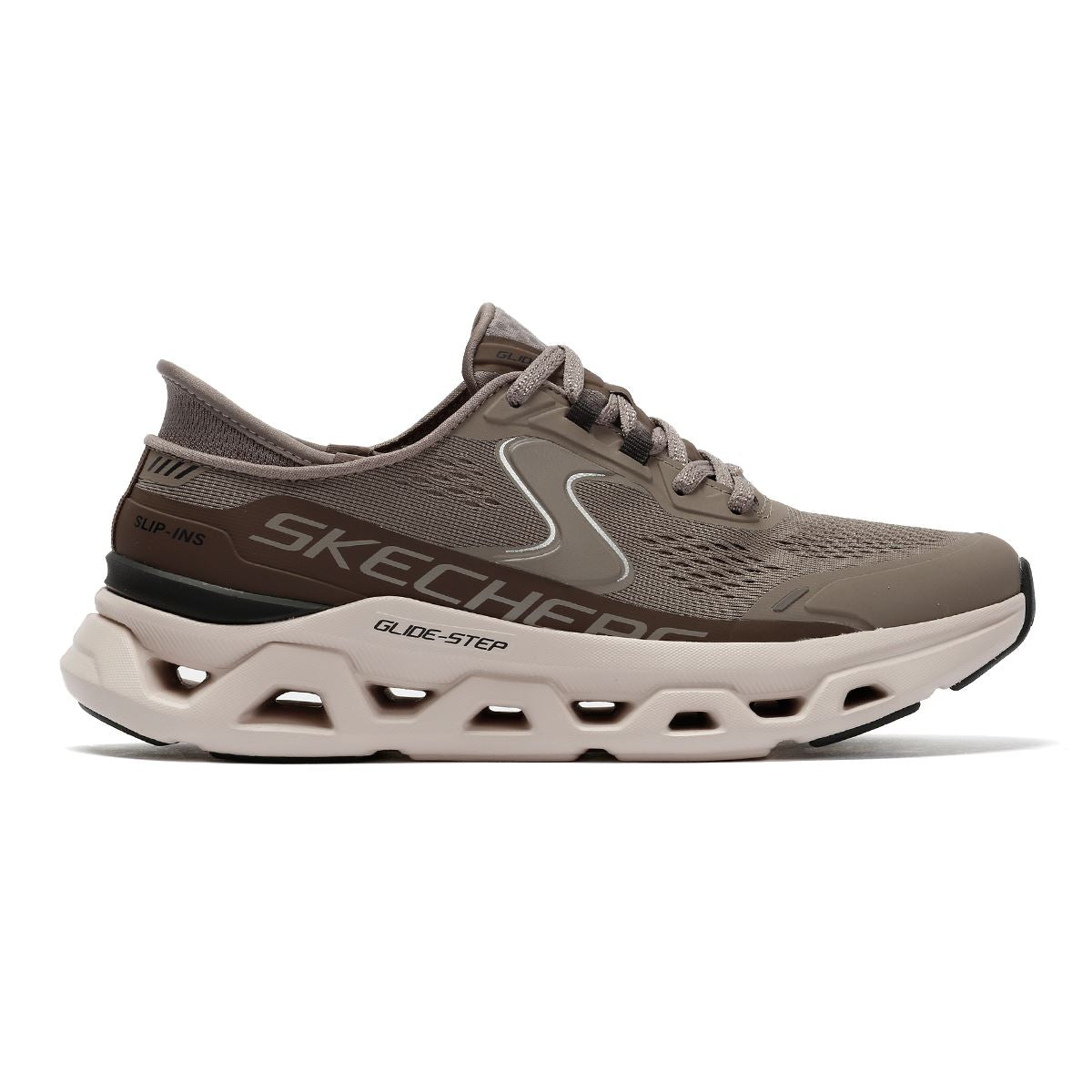 Skechers Slip-Ins Glide Step Altus Mesh Damen Sneaker In Grau