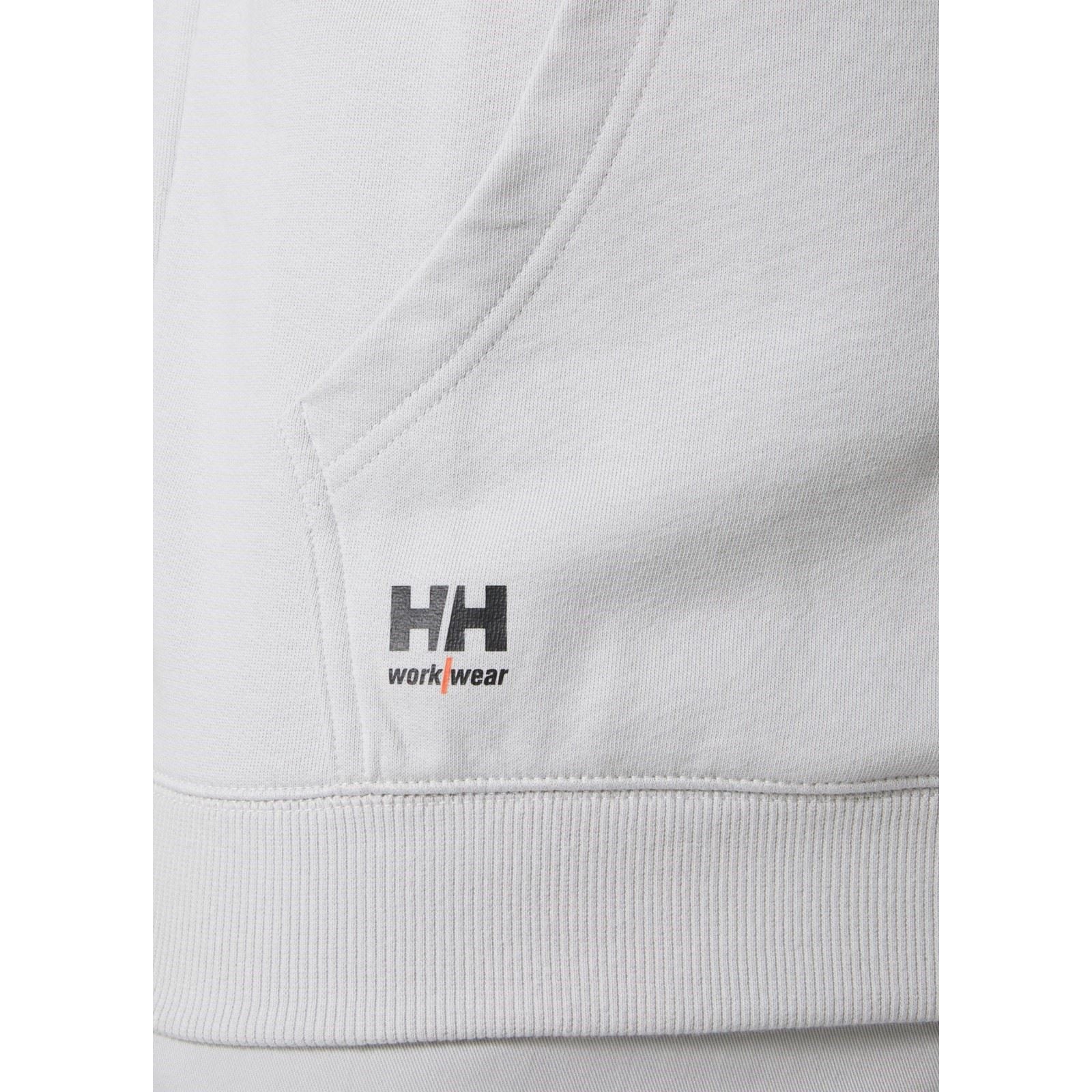 Helly Hansen Workwear Classic Baumwoll Herren Graues Kapuzensweatshirt