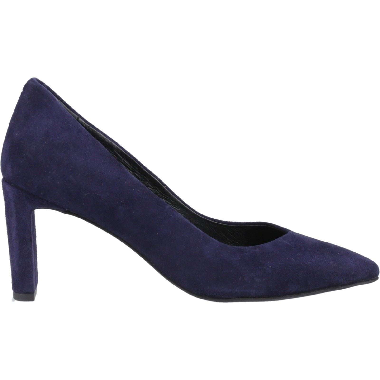Hush Puppies Olivia Damen Wildlederschuhe In Marineblau