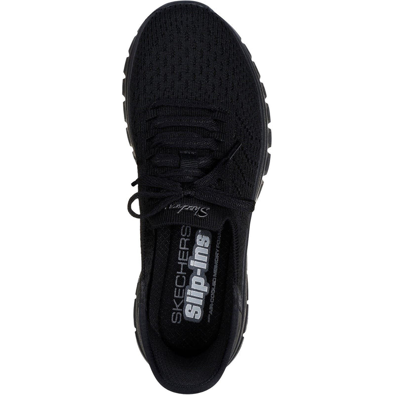 Skechers Graceful First Blush Damen Sneaker In Schwarz Aus Textil
