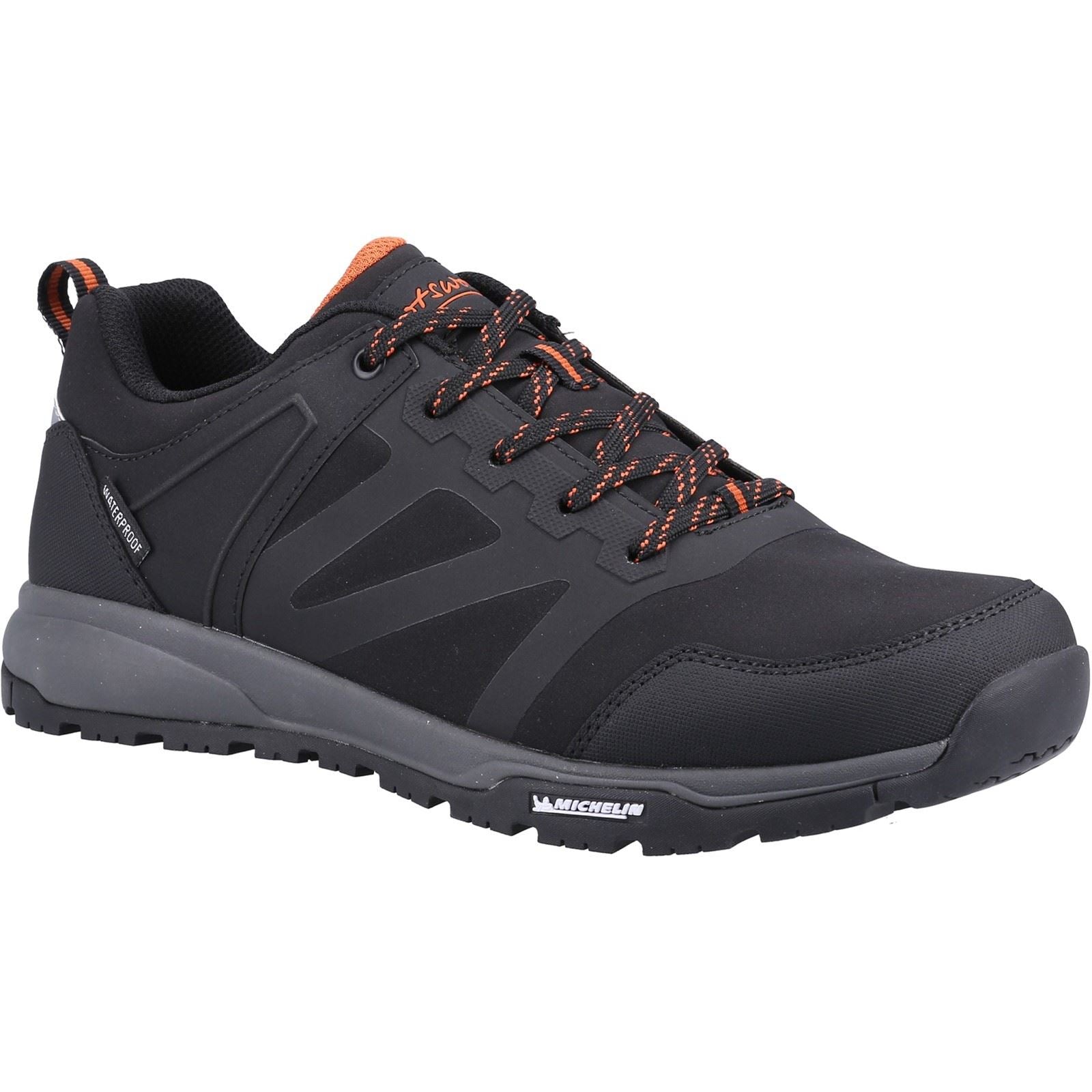 Cotswold Kingham Low Herren Wanderschuhe In Schwarz
